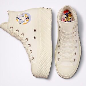 CONVERSE 2X PLATFORM WE ARE STRONGER TOGETHER SNEAKERS